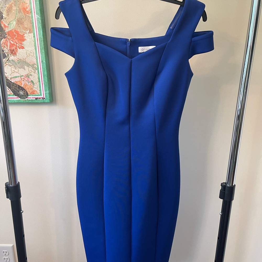 Calvin Klein Royal Blue Dress
